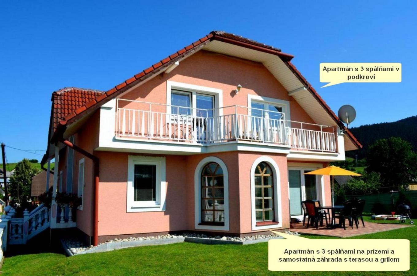 Apartmany Riviera A Chalupa Riviera Liptov, Bešeňová Kültér fotó